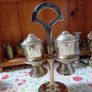 Silverplated Condiment Set Image 4