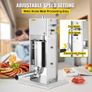 Sausage Stuffer 3L/7Lbs Sausage Maker with 5 Filling Nozzles Manual Sausage Stuffing Machine 2 Optional Speed Vertical Sausage Maker Kit For Home & Commercial Use Stainless Steel (FREE SHIPPING) Image 7