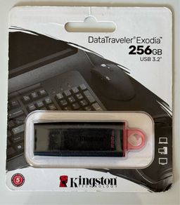 Kingston DataTraveler Exodia 256GB USB 3.2 Flash Drive | Original | Sealed