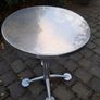 Stainless steel & chrome table Image 3