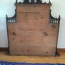 1886 Victorian Aesthetic Movement Ebonised & Gilt Overmantel Mirror Image 10