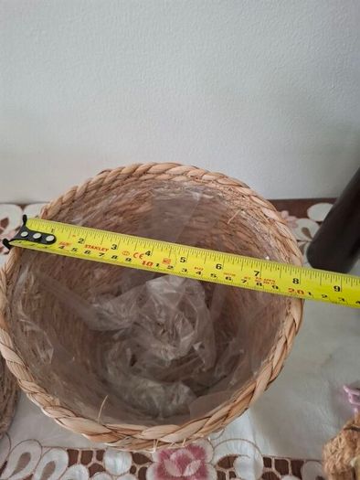 Sea-Grass Rattan Wicker Planter Basket