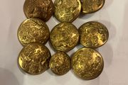 World War 1/2 Brass Buttons