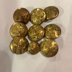 World War 1/2 Brass Buttons