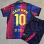 Barcelona Lamine Yamal kids football jersey 2026-2027 Image 2