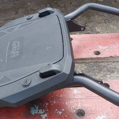XT660 Givi rails and plate