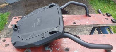 XT660 Givi rails and plate