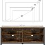 _TV Cabinet, TV Shelf, Lowboard for TVs up to 65 inches Image 4