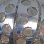 Crystal covered lightshade Image 3