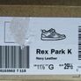 Clarks Boys Navy Boots Hi Top Trainers Shoes UK 11.5 G w/ Box Image 2