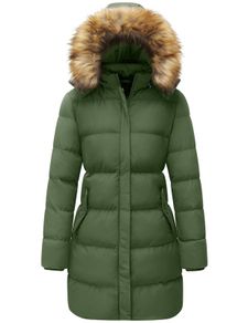 Brand New Women Padded Warm Parka Jacket XL
