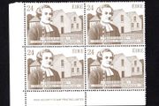 1982 Ireland 300th Anniversary of the Ordination of Francis McKemie Commemorative Stamps Imprint Block of 4 Mint Never Hinged (MNH)