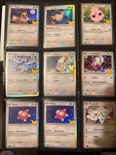 30th Anniversary Pokemon cards base set