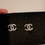 Chanel Stud Earrings Image 7