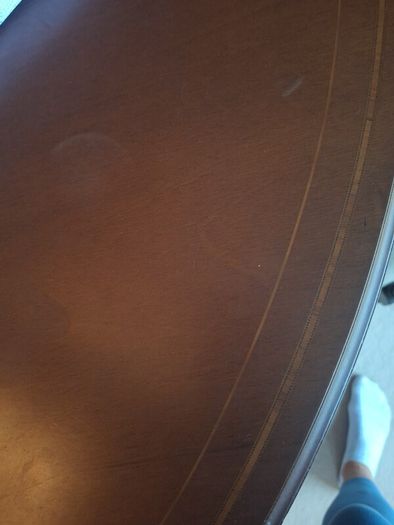 Solid Wood Large Round Table