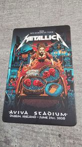Metallica Fan Card