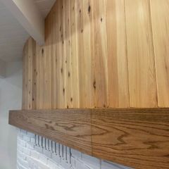 Cedar, larch and Douglas fir cladding