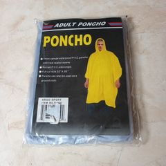 Heavy Gauge Waterprof  P.V.C Poncho With Heat Sealed Seams.  B.N.W.T.