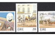 1986 Ireland Bicentenary of the Birth of Mulready &amp; Charles Bianconi Commemorative Stamps Mint Never Hinged (MNH)