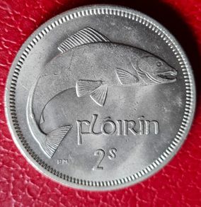 Ireland 1966 Florin Unc coin