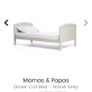 Mama and papas Dover Cot to Toddler Bed - Cool Grey  (pram bundle possible!) Image 4