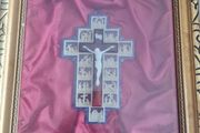 framed crucifix