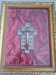 framed crucifix