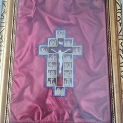 framed crucifix
