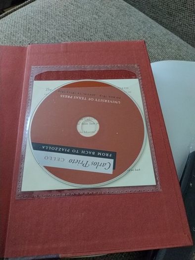 The Adventures of a Cello by Carlos Prieto music hardback with dustcover in very good condition with CD also FREE STANDARD POSTAGE INCLUDED