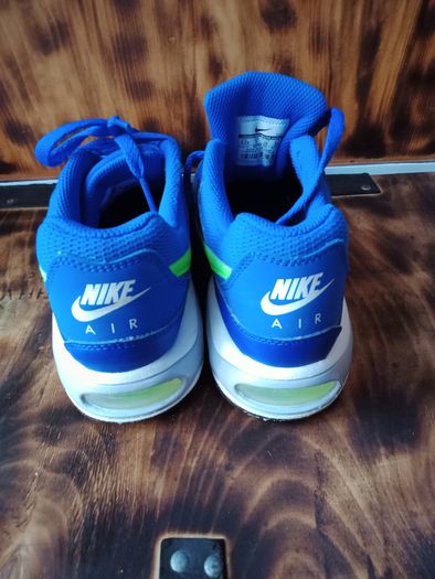 Nike air max command size 5 cobalt and green