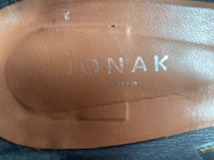 2 inch heel leather upper French brand Jonak