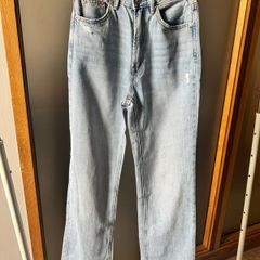 Stradivarius straight leg Blue jeans Size 34 - Like new
