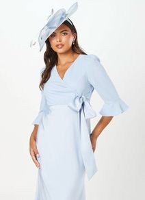 Coast baby blue dress for wedding