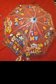 Paw Patrol Blue Children Kids Umbrella Christmas gift rain snow wind protection