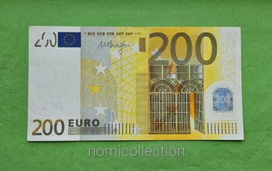 Germany 2002 year 200 Euro banknote.