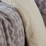 Alpine Fleece Single Duvet Set Grey Multiple Sizes/designs (free Postage) Image 4