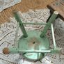 Vintage Petite Wooden Stools Image 5