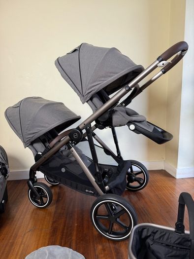 Cybex Gazelle S double pram twin buggy travel system