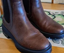 Timberland Brown Leather Chelsea Boots