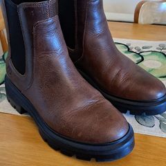 Timberland Brown Leather Chelsea Boots