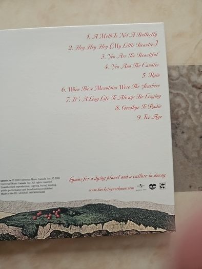 Hawksley Workman 5 CD Lot