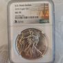 2020 NGC ms70 American Silver Eagle 1oz coin Image 3