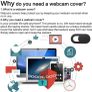 [3 Pack Webcam Cover Slider for Privacy, 0.027in Ultra Thin Design Web Camera Cover Slide for Laptop, Desktop, PC, Tablet, Smartphone and More - (Black) Image 2