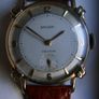 Vintage 14ct Gold Gruen Precision 17 Jewel 32mm James Bond Wrist Watch Image 2