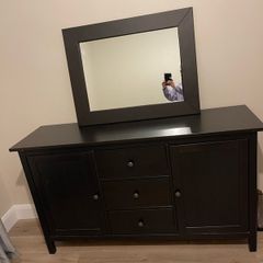 Sideboard and mirror