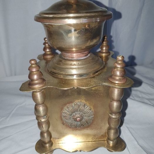 Antique coffee grinder
