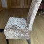 Grey and white large chair covers 10 euro each Image 5
