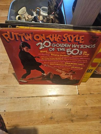 Job Lot of Vinyl Records Easy Listening