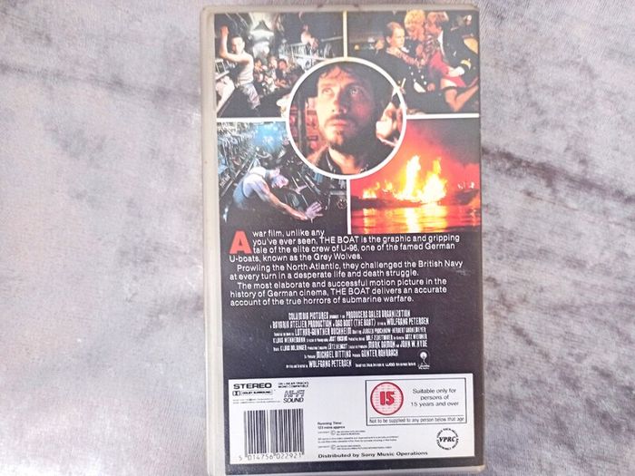 The Boat   War Movie   Vhs