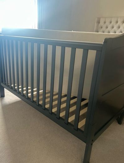 cot bed with Mattress